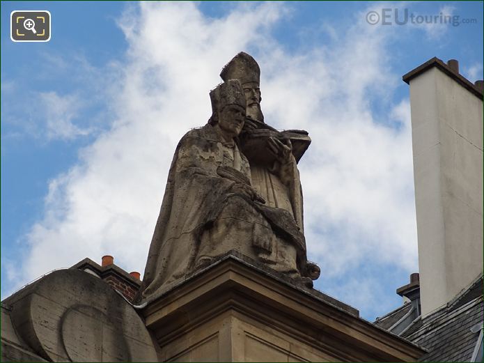 Fathers Of the Church statue gtoup, Eglise Saint-Roch, Paris