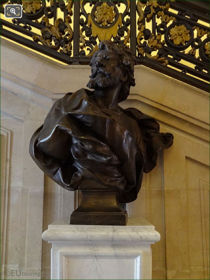 Jean Mounet-Sully bust by sculptor Lucien Pallez