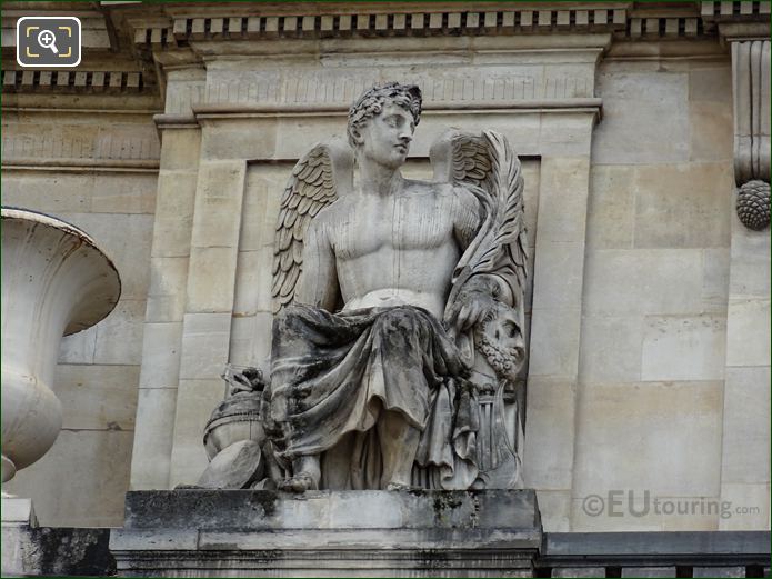 La Science statue, Palais Royal, Paris