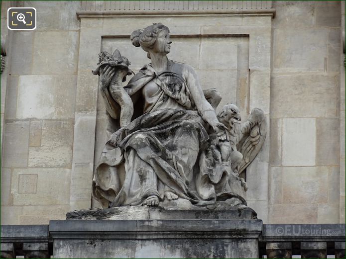 La Liberalite statue, Palais Royal, Paris