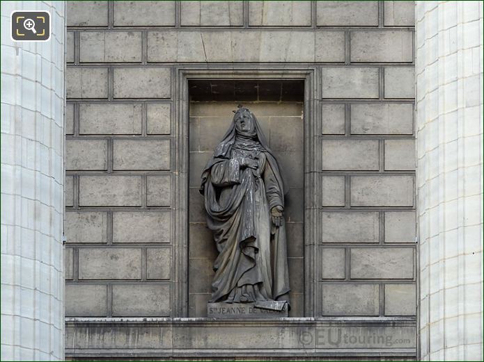 Saint Jeanne de Valois statue, Eglise de la Madeleine