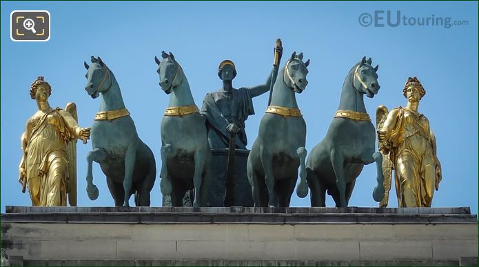 Horses of Saint Mark on Arc de Triomphe du Carrousel