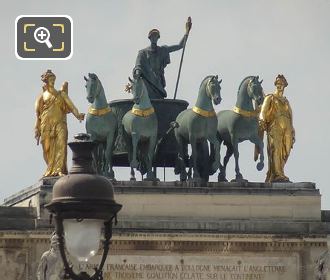 Baron Bosio Horses of San Marco statues in Paris