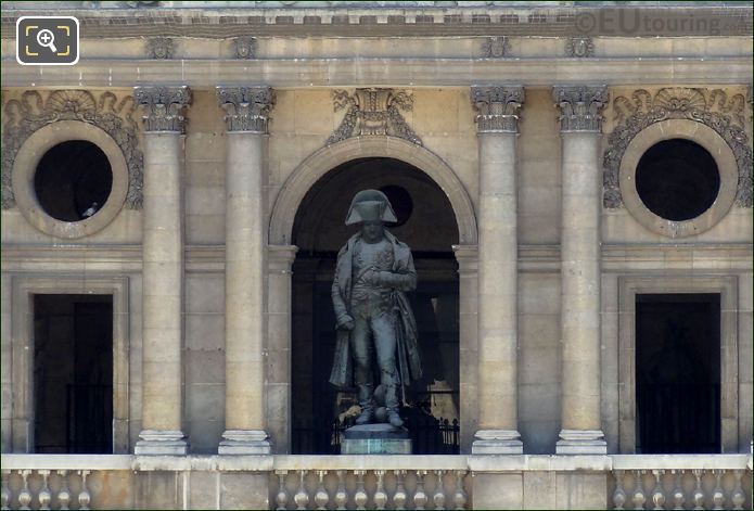 Les Invalides Napoleon Bonaparte I statue