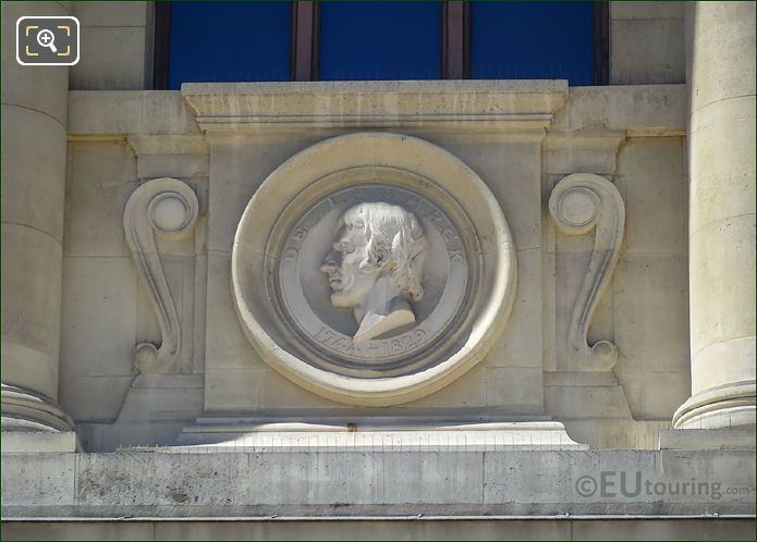 Jean-Baptiste Chevalier de Lamarck sculpture