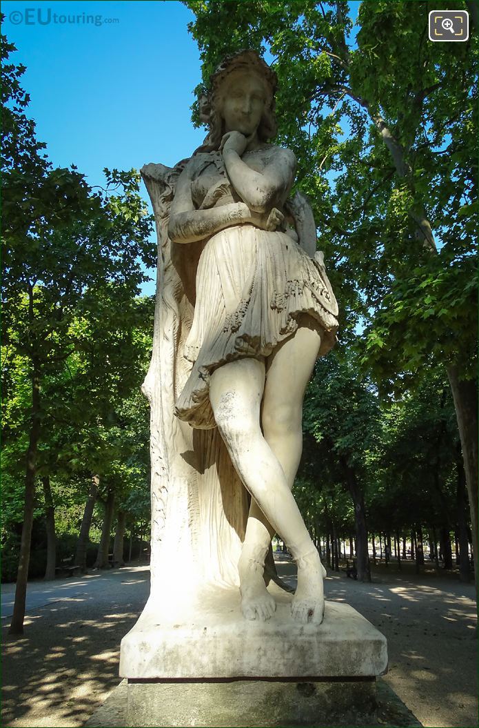 Velleda statue in Jardin du Luxembourg
