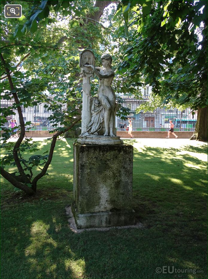 La Bocca Della Verita statue by Jules Blanchard