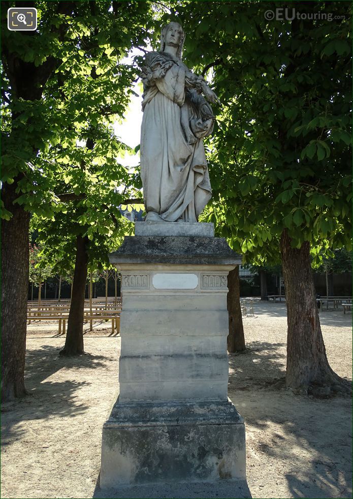 1851 Louise de Savoie statue by Auguste Clesinger