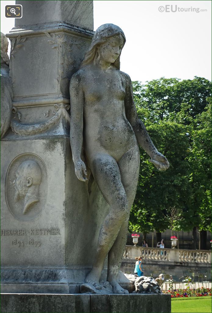 Statue of Truth on Auguste Scheurer Kestner monument