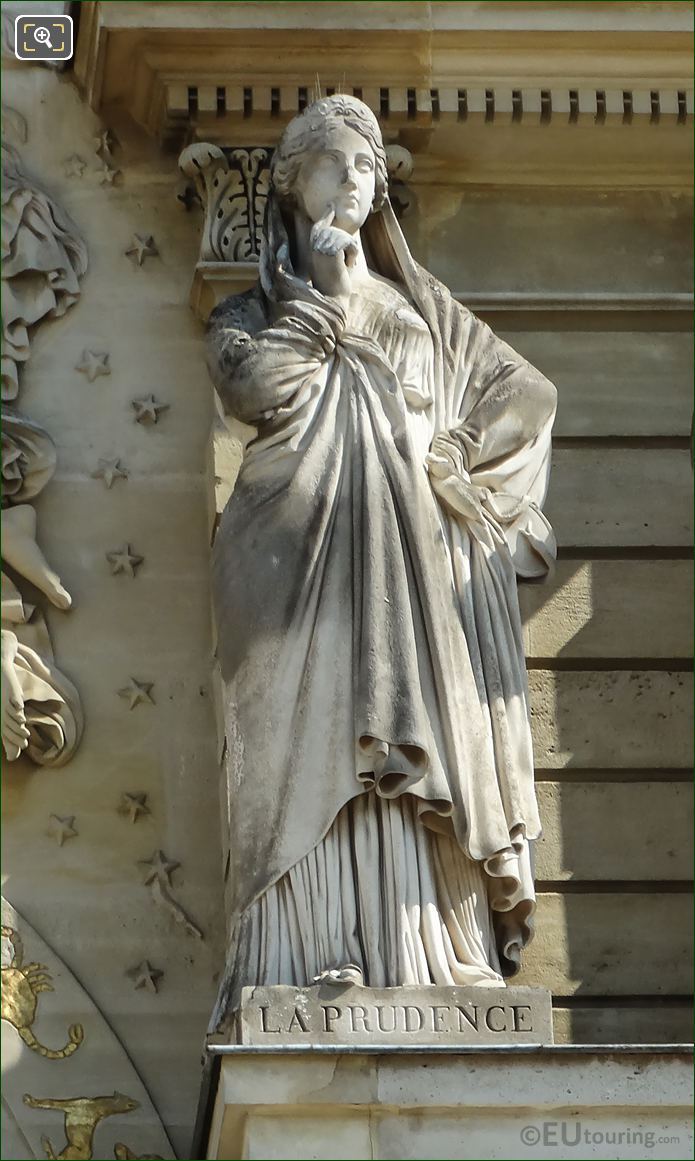 La Prudence statue at Palais du Luxembourg