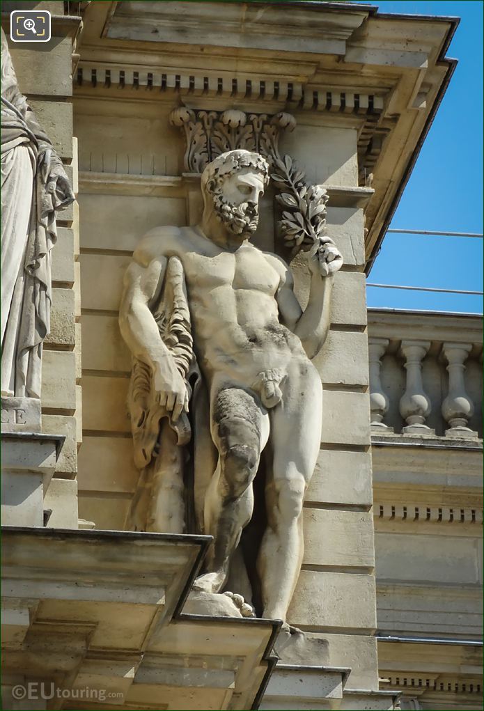 La Paix statue by artist James Pradier