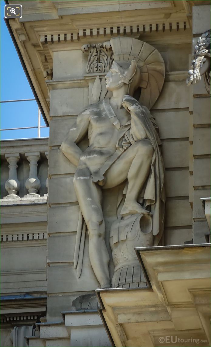 La Guerre statue by James Pradier