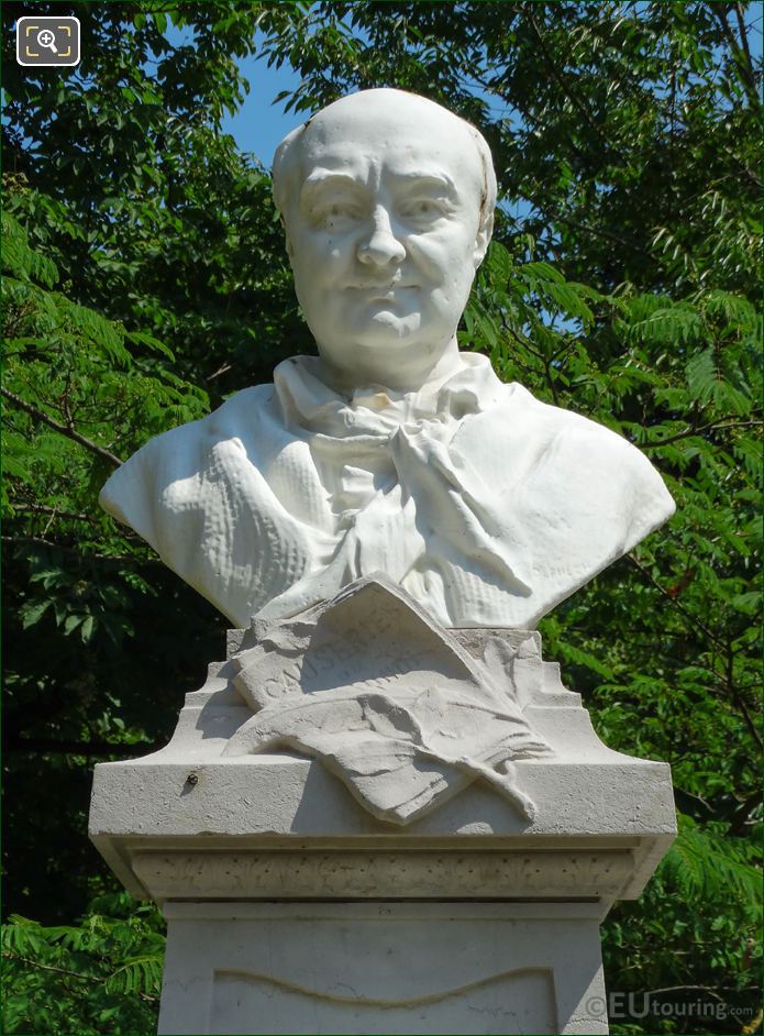 Bust of Charles Sainte-Beuve by Denys Puech