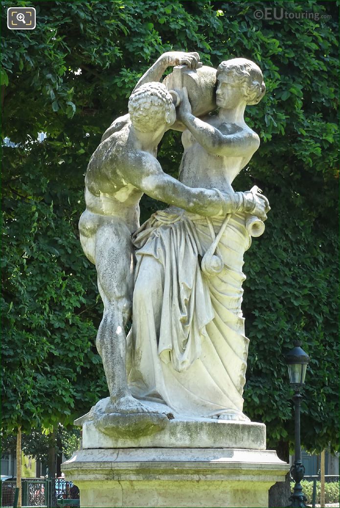 Le Jour statue by Jean Joseph Perraud