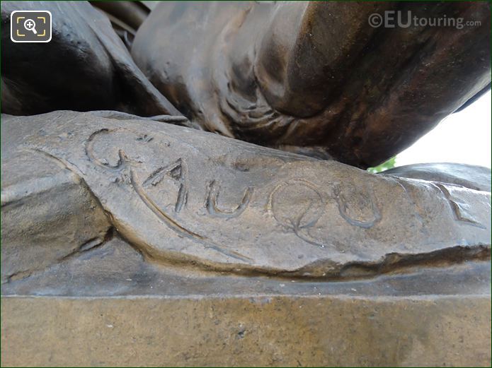 Gauquie inscription Pont Alexandre III SE candelabra