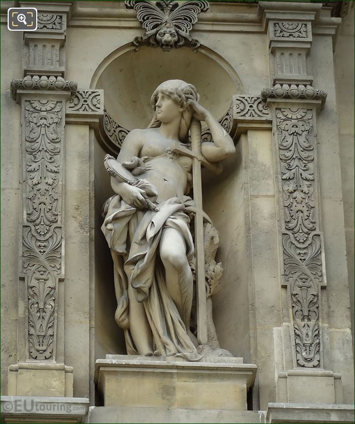Prudence statue by Jules Isidore Lafrance