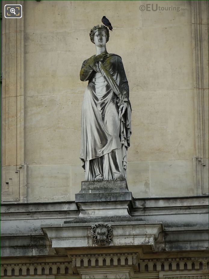 La Paix statue at Musee du Louvre