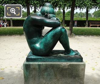 RHS of La Nuit statue by A Maillol