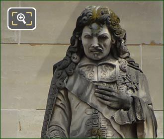 Jean-Baptiste Colbert statue by Raymond Gayrard