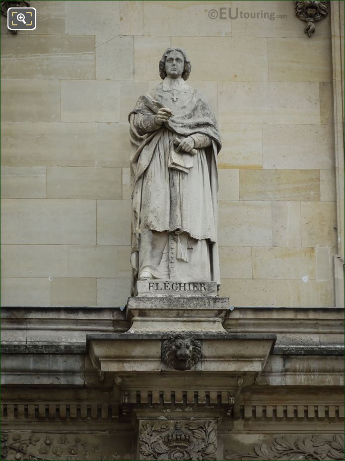 Esprit Flechier statue on Aile Henri IV