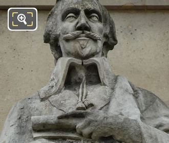 Cardinal Richelieu statue at Musee du Louvre