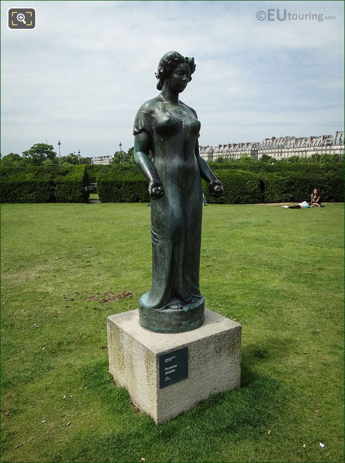 1921 Roman Goddess of Abundance statue by Aristide Maillol