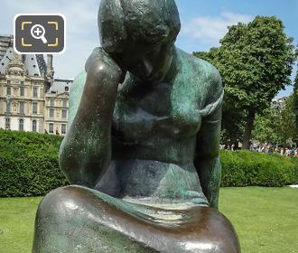 Douleur statue by artist Maillol