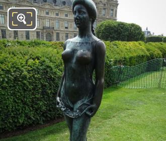 Aristide Maillol statue Flore at Jardin du Carrousel