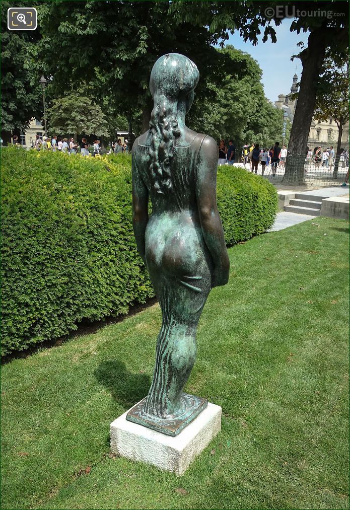 Back of Maillol statue Flore