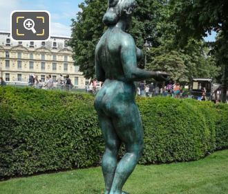 Jardin du Carrousel Pomone statue by Maillol