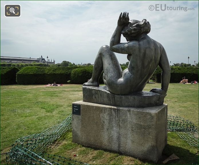 Tuileries Gardens statue Montagne by Maillol