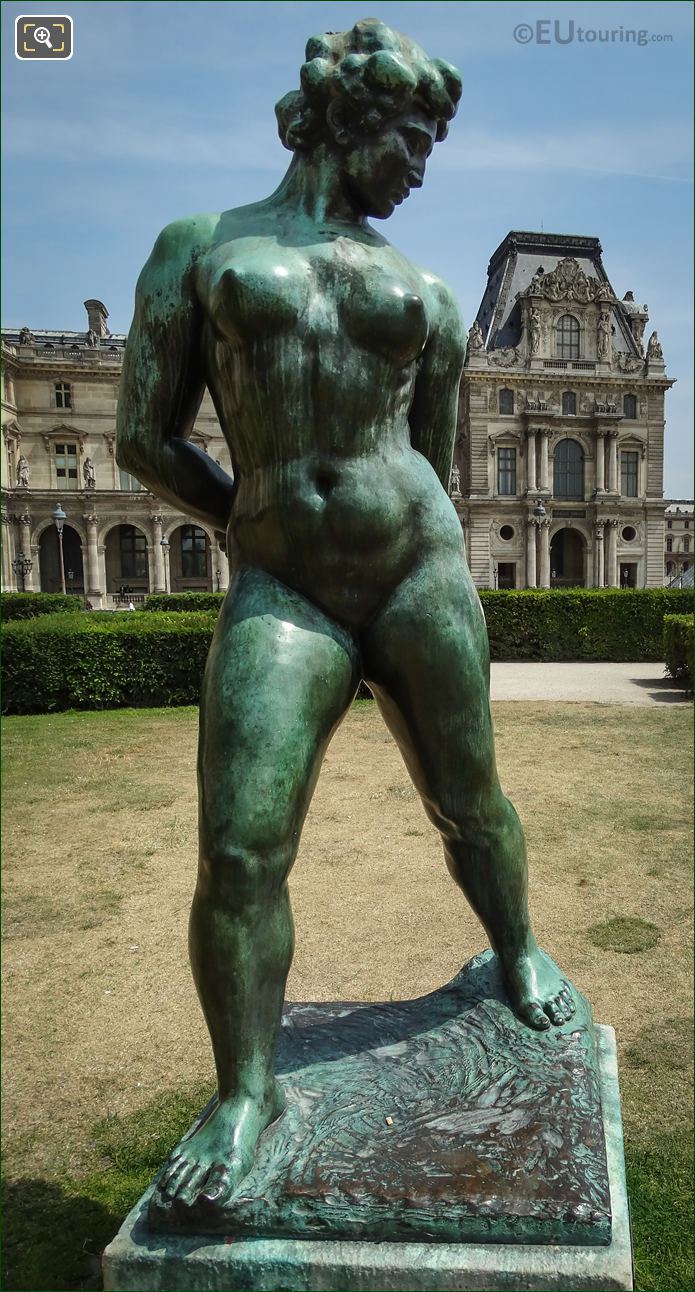 L'Action Enchainee statue by Aristide Maillol
