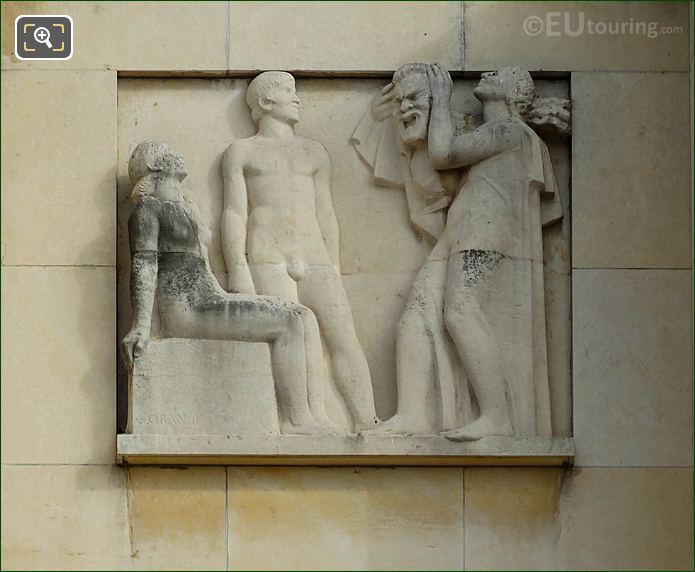 Fourth relief sculpture Palais de Chaillot