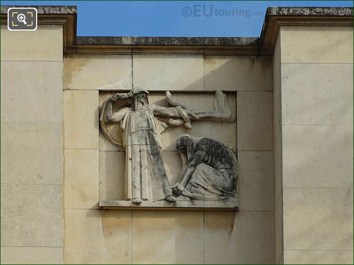 Sixth relief sculpture Palais de Chaillot