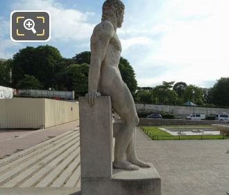 RHS of L'Homme statue