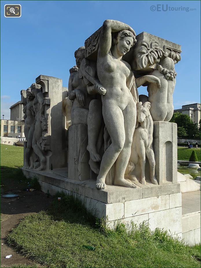 Joie de Vivre statue by Leon-Ernest Drivier