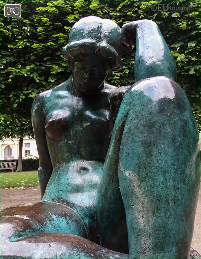 La Mediterranee statue by sculptor Aristide Maillol