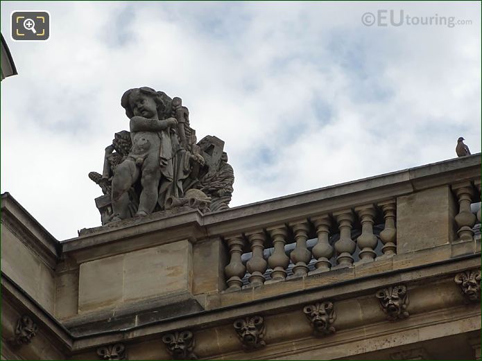 L’Ete statue, West facade, Aile en Retour Turgot, Musee du Louvre