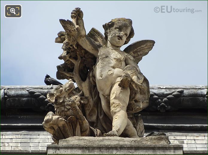 Le Retour de la Chasse statue, Pavillon des Etats, Musee du Louvre