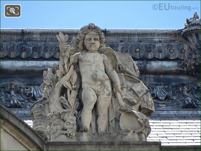 La Paix statue, Rotonde d'Apollon, The Louvre, Paris