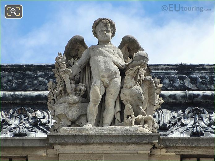 L’Empire statue, Aile Henri II, Musee du Louvre, Paris