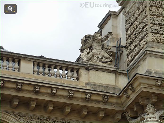 La Mer statue Rotonde de Beavais Musee du Louvre