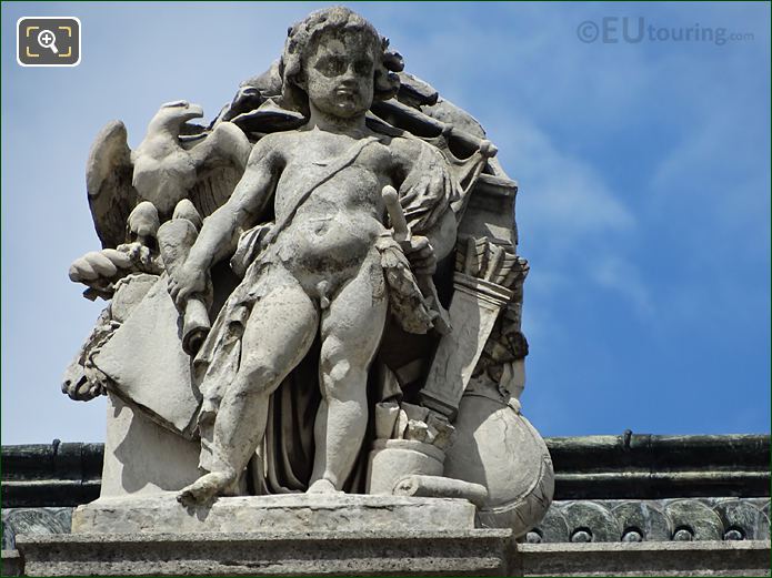 L’Art Romain statue, Aile Colbert, Musee du Louvre