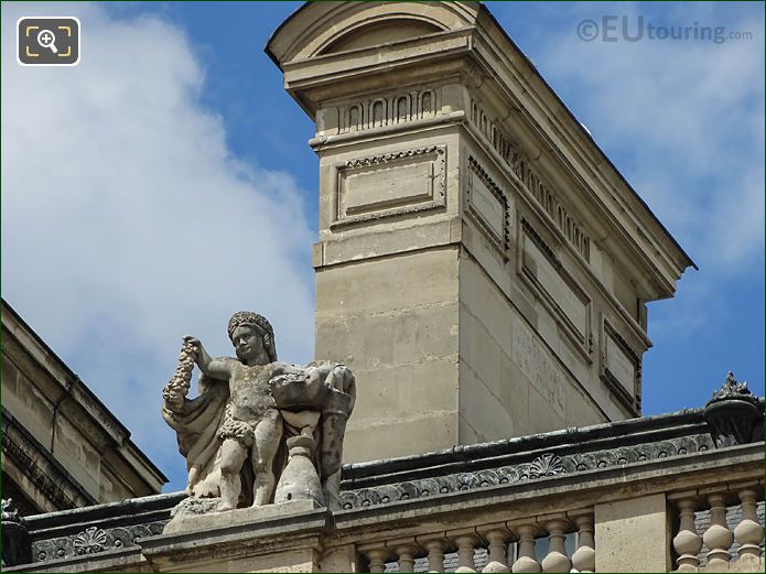 Le Printemps statue Aile Colbert at Louvre
