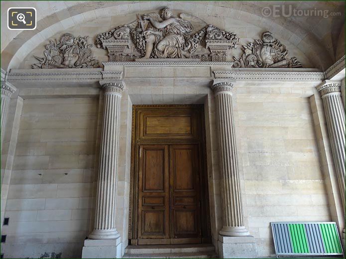La Justice sculpture Aile Est Musee du Louvre