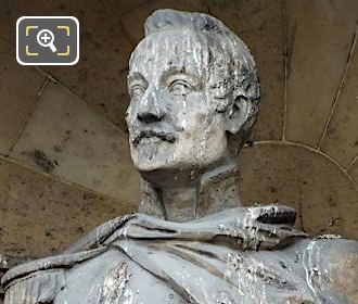 Count de Damremont statue by artist Henri Paul Graf