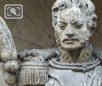 Prince Jozef Antoni Poniatowski statue by Philippe Besnard
