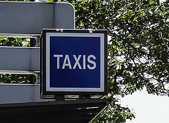 Taxis sign