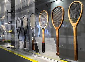 Musee du Tennis rackets