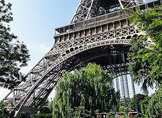 The Eiffel Tower North East side